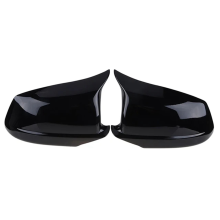 Rearview Mirror Covers Wing Side Caps for 5 Series F10 F11 F18 Pre- 51167216369,51167216370 Glossy Black