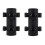 2PCS Awning Pole Fixing Tube Ground Bracket Windproof Adjustable Tent Canopy Support Rod Fixer 8