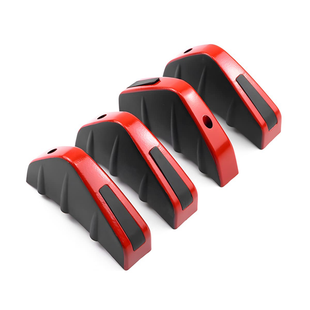 Car Rear Lower Bumper Wing Lip Diffuser, Anti-Crash Accessories Spoiler Protector, Splitter 4Pcs 4851472042786