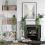 Artificial Hanging Plants 3 Pack Eucalyptus Potted Greenery Faux Mandala Vine 5