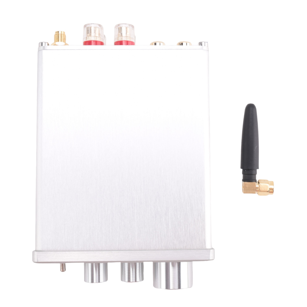 Hifi Sound Amplifier Ma12070 80Wx2 Bluetooth 5.0 Stereo Audio Power For Home Theater Karaoke Amplifiy- Silver 4851472038604