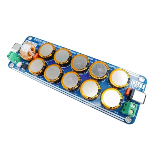 5V-48V 10A Supercapacitor Filter Board Linear Switching Power Supply for Headphone Amplifier 2