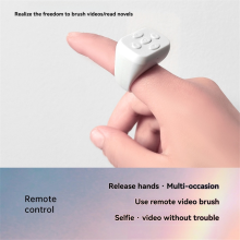 Wireless Bluetooth Air Mouse Mobile Selfie Lazy Instant Remote Control Ring Music Video Controller for Laptop Phone B