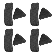 4 Set of Fur Archery Platform Back Glue to Protect the Feathers. Equipment is Suitable for Outdoor Practice. A