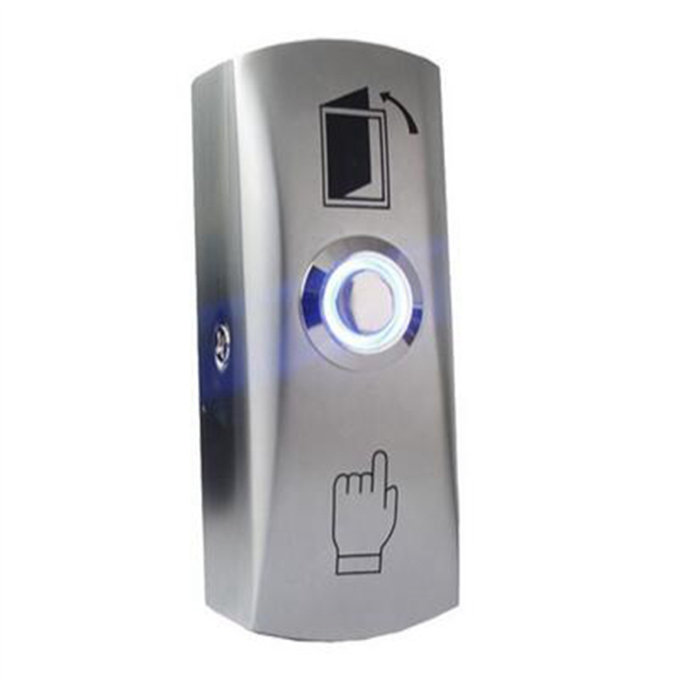 Zinc Alloy Led Backlight Door Exit Release Push Button Gate Door For Access Control System 4853178040783