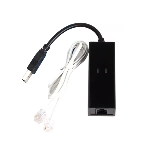Fax Modem, USB2.0 56K External Modem Driver,Plug and Play USB Modem,Standard Expanded At Instruction(Single Port)
