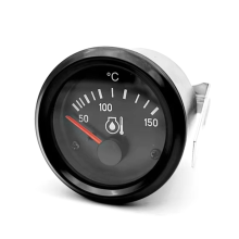 Oil Temperature Gauge Meter 12V Generator Set Automotive Excavator Engineering Vehicle Accessories