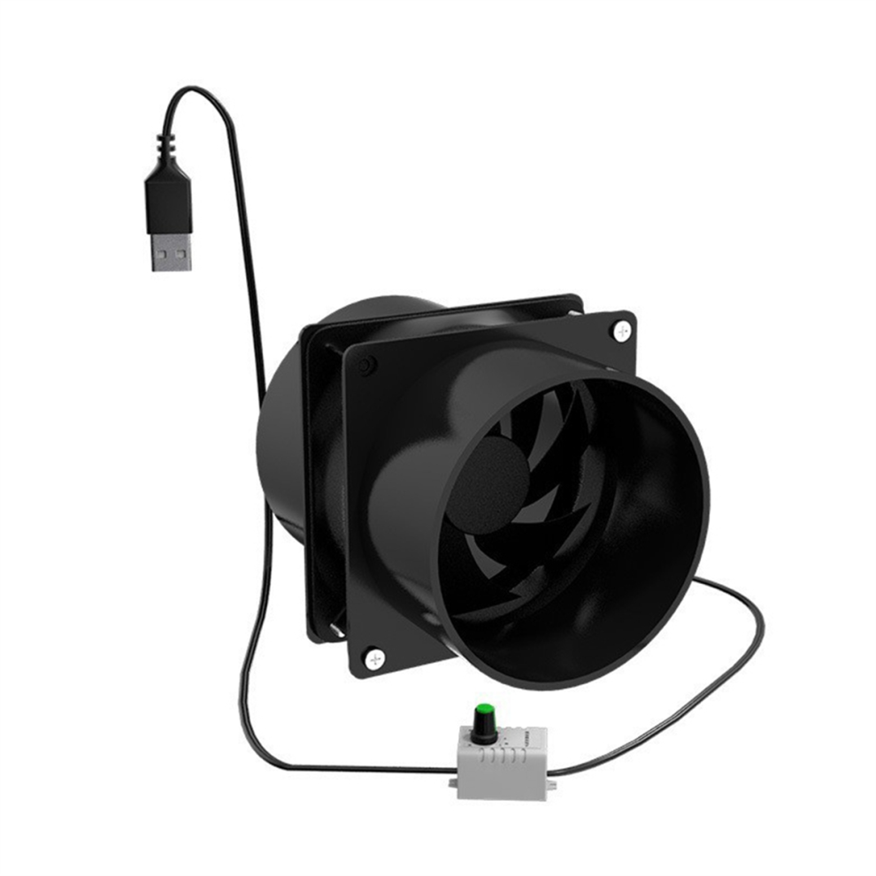 Usb Adjustable Speed Fan Smoke Absorber Esd Fume Extractor Pipe Duct Exhuast Ventilation 4853178062143
