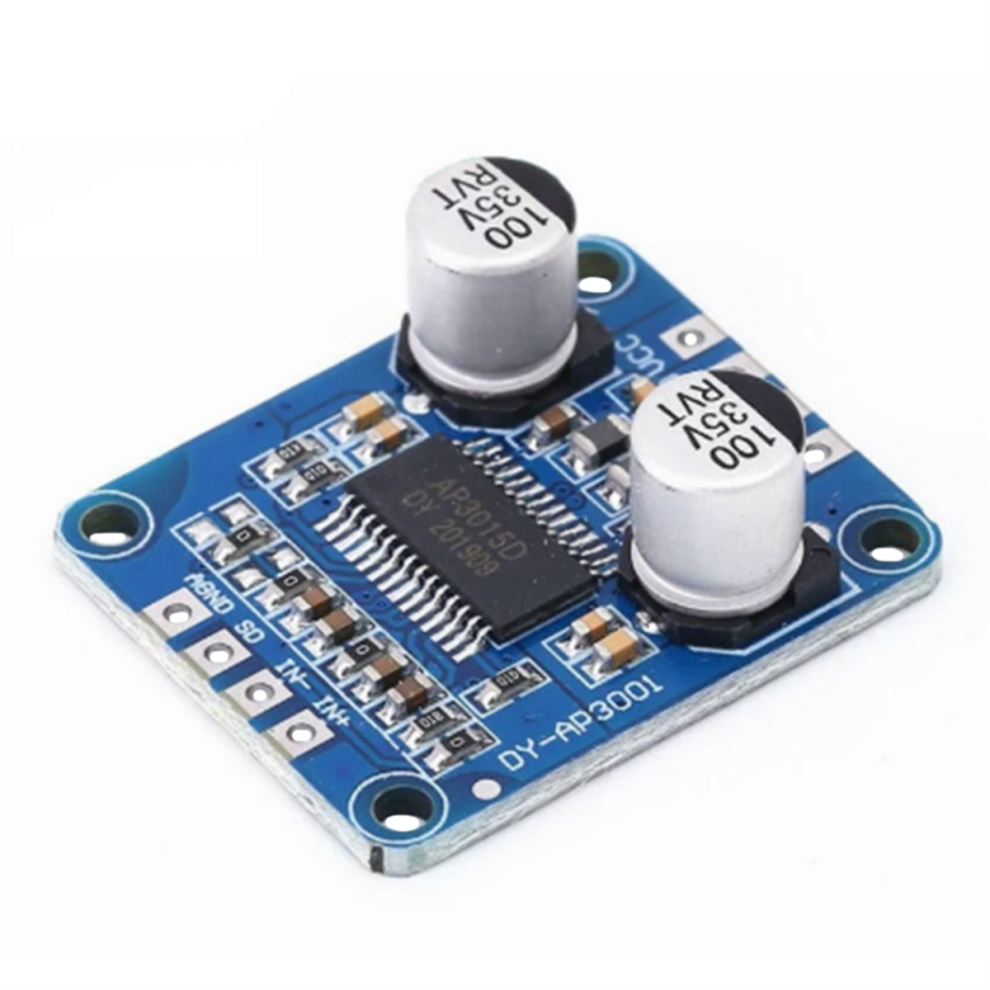 Dy-Ap3001 Power Amplifier Board 10W/20W/30W Monoblock Class D Amp Amplificador For 4Î©-8Î© Speaker Dc 8V-24V 4853178072562