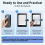 Remote Control Page Turner Bluetooth for Clicker Extenders 7
