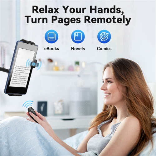 Remote Control Page Turner Bluetooth for Clicker Extenders 2