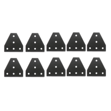 T Shape Corner Angle Bracket for 2020 Aluminum Profile 5 Hole Joining Board Plate, Ideal 3D Printer