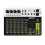 V8 Audio Mixer Small Mixing Console with Bluetooth USB 48V Phantom Power Delay Repaeat for DJ EU Plug 1