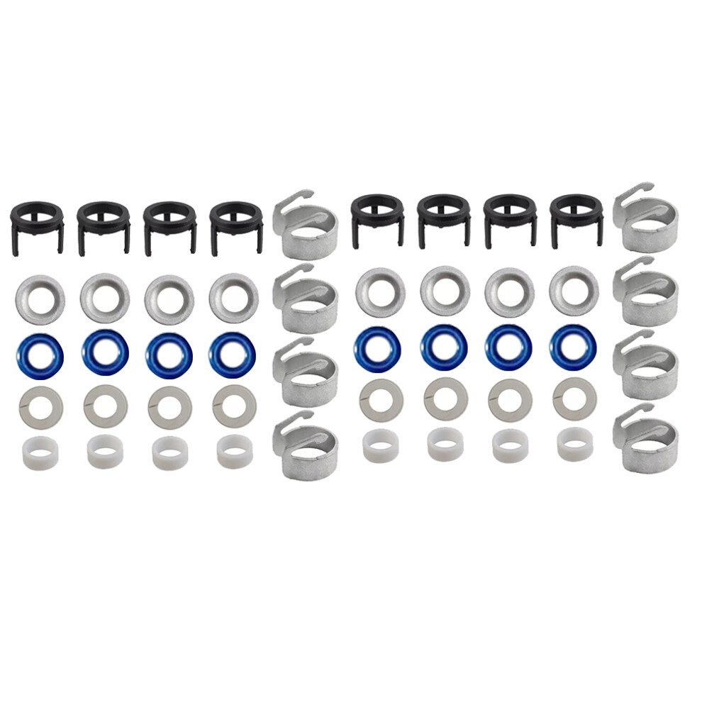 48Pcs/8Set Injector O-Ring Seal Repair Kit 06H998907a For A3 A4 A5 A6 Q5 Golf Cc 1.8 2.0T 06J998907a 4853178074481