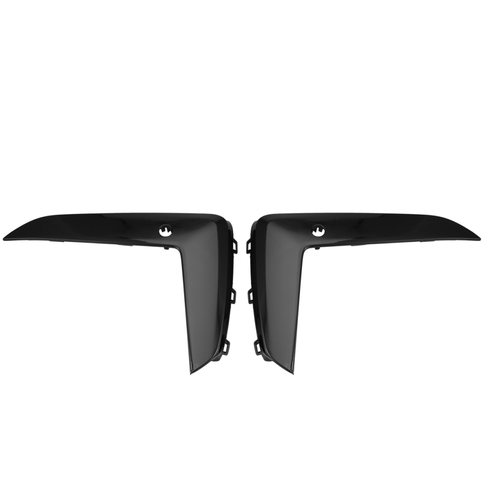 For 5 Series G30/G38 Front Bumper Left/Right Moulding Strip 51118747845 51118747846 Molding Trim Black 4853178076485