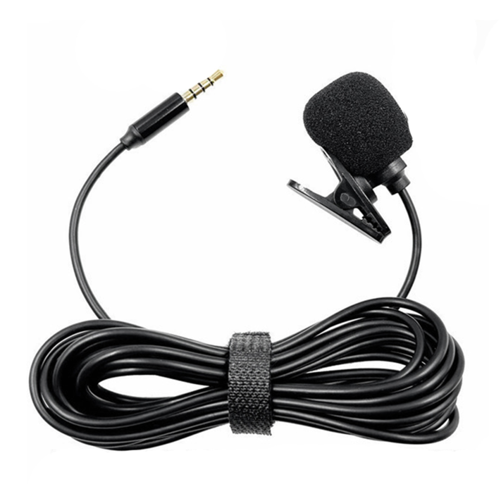 Lavalier Microphone Mic Stereo Audio Mini Wired 3.5Mm Plug For Mobile Phone Tablet Laptop 4853178077758