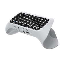 Wireless Keyboard for Game Console Bluetooth External Playstation5 ChatPad