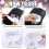 100 Pcs Hat Sweat Liner Golf Absorbent Pad Odor Soft Protector Disposable Hard Sweatband 5