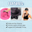 100 Pcs Hat Sweat Liner Golf Absorbent Pad Odor Soft Protector Disposable Hard Sweatband 3