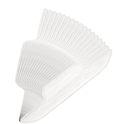 100 Pcs Hat Sweat Liner Golf Absorbent Pad Odor Soft Protector Disposable Hard Sweatband