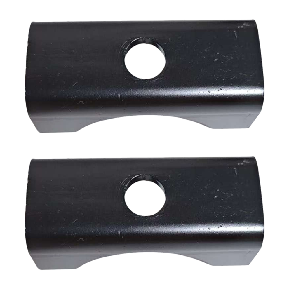 2Set Leaf Spring Performance 3Inch Axle Seat Perch Mount Brackets Compatible With For Trailer Truck 4853178088570