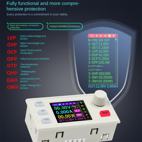 SK150S CNC Buck Boost DC Adjustable Voltage Regulator Power Supply Constant and Current Solar Charging Module 2