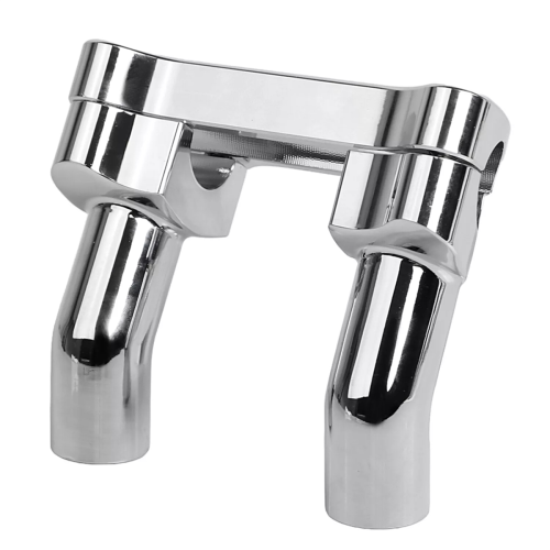 4 Inch Pullback Handlebar Riser 1 Top Clamp for Dyna Fat Bob Sportster 883 2