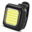 Mountain Bike Headlight Night Riding Front Light USB Rechargeable Ultra Bright Flashlight Tail Warning Black White 2