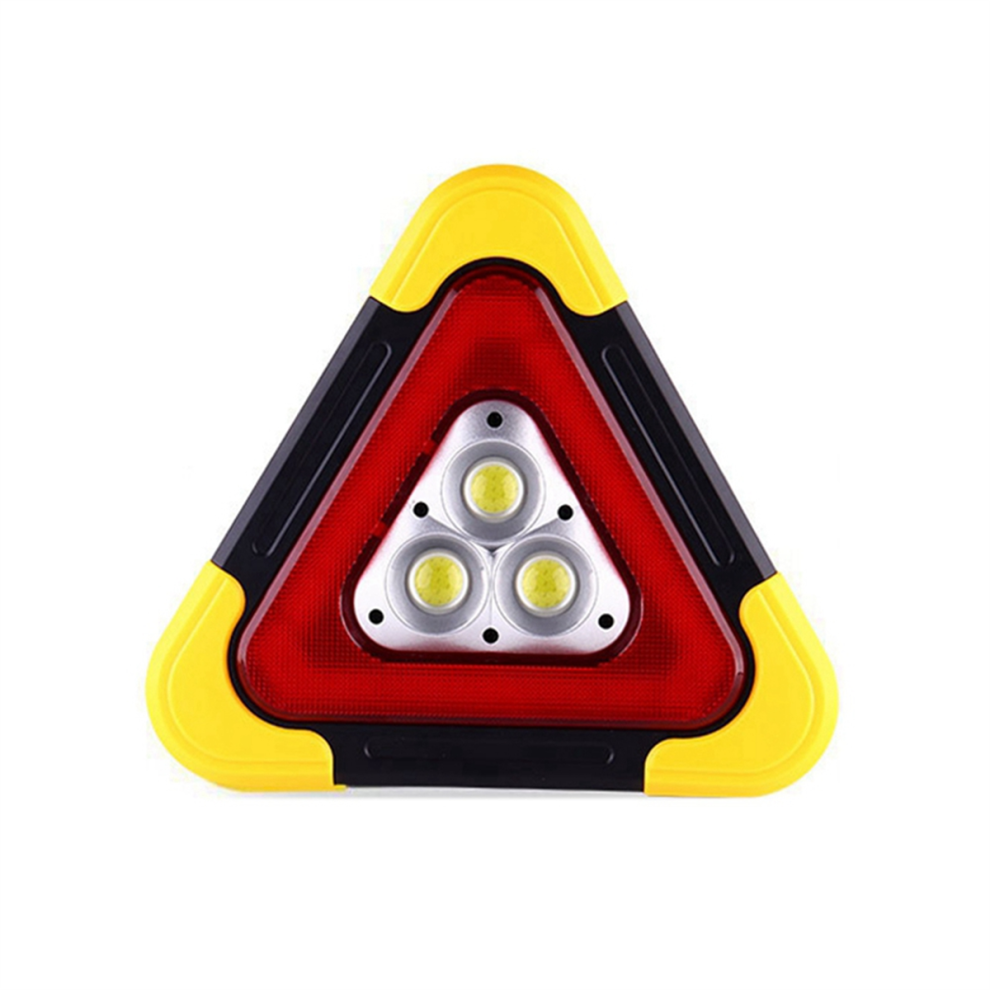 Emergency Triangular Warning Safety Breakdown Lamp Portable Solar For Camping Working Light 4853178000909