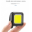 Mountain Bike Headlight Night Riding Front Light USB Rechargeable Ultra Bright Flashlight Tail Warning Black White 3
