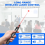 Telescopic Wireless Presentation Clicker,PPT Pointer Presenter with Touch Screen Stylus Pen for Power Point PC Laptop 4