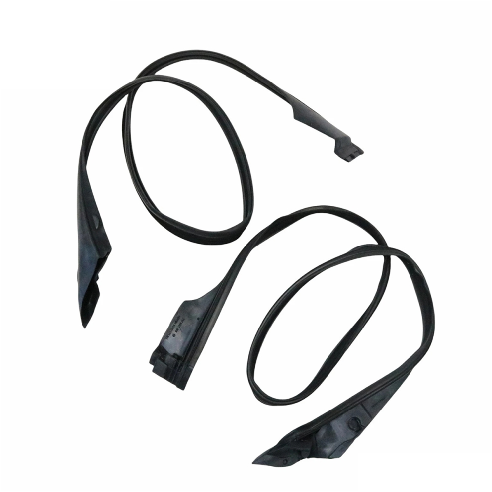 2Pcs Front L+R Door Rubber Seal For F01 F02 740I 750I 740Li 51337178007 51337178008 4853178014968