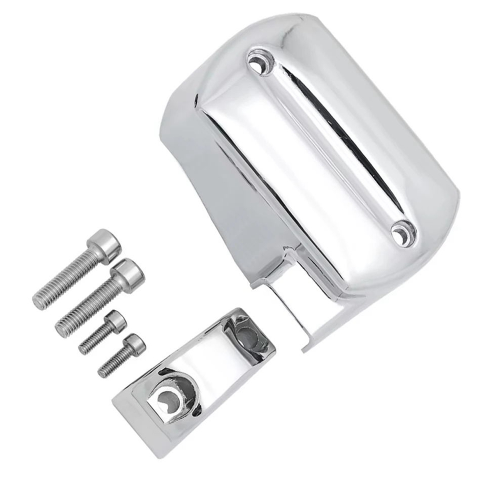 Front Brake Master Cylinder Reservoir Cover For Dragstar V-Star 400 650 Xvs400 Xvs650 Silver 4853178021492