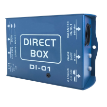 Passive DI Box Direct Injection DIBOX Impedance Conversion Audio Isolator Effects