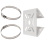 Universal Vertical Pole Mount Adapter, with 2 Loops, Wall Mounting Loop Bracket 5
