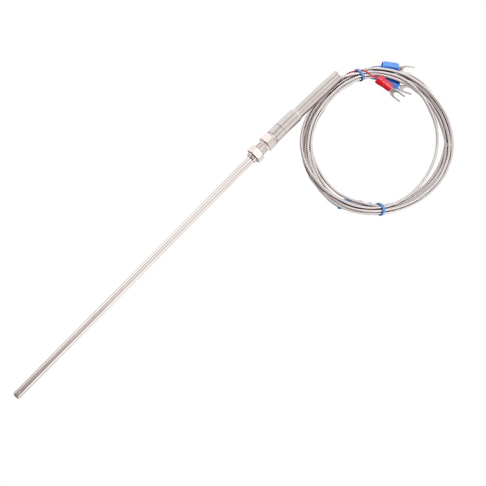 0-400C Pt100 Type 5Mm X 50Mm Temperature Controller Thermocouple Probe 2 Meters 4851748400869
