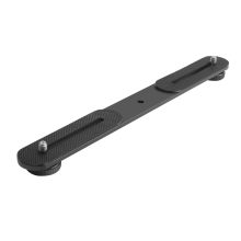 Dual Flash Bracket Hot Shoe Mount Holder for Tripod Stand DSLR Camera