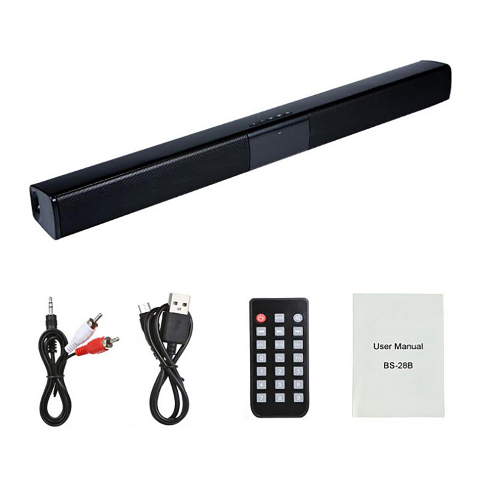 20W Tv Sound Bar Wired And Wireless Bluetooth Speaker Home Surround Soundbar For Pc Theater Loudspeaker 4851748497173
