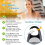 3D Pedometer for Walking Steps and Miles, Portable Step Counter with Distance 6