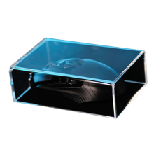 Acrylic Computer Mouse Dust Cover Transparent Air Home Office Gaming Dustproof and Water-Proof