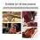 EM-11 Clip-on Guitar Metronome with Clock Function Mini Electronic for Guitarists, Portable Accessories 5