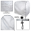 3D Printer Protective Cover Universal Waterproof Dustproof Soft Box C:55x55x55cm 4