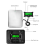 PS21 Digital Scale 200KG Electronic Postal Stainless Steel Floor LCD Backlight Display Portable 7