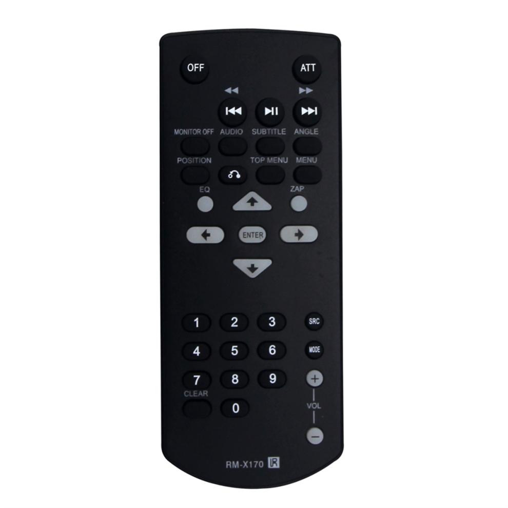 RM-X170 Remote Control Replace for Media Receiver XAV-AX5500 XAV-AX7000 XAV-AX3200 XAV-AX210 XAV-AX8100 XAV-V10BT