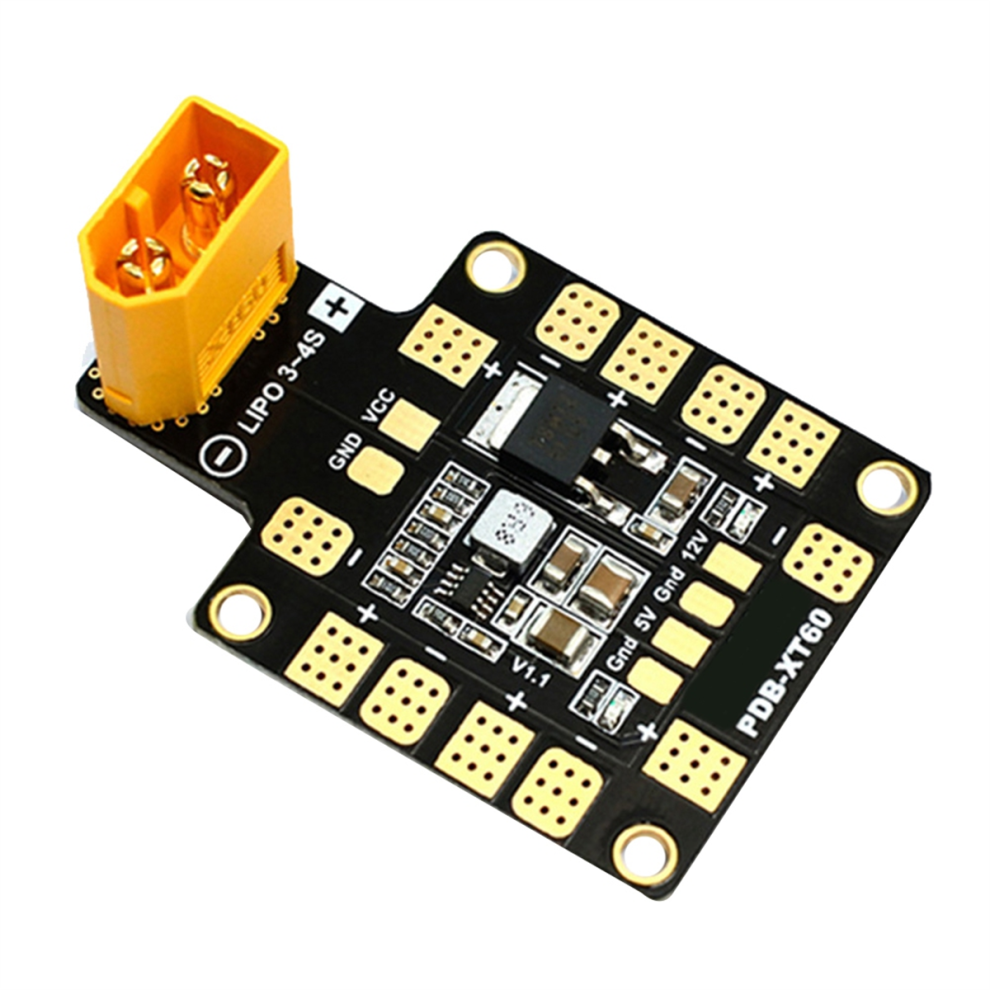 For Pdb Power Distribution Board W/ Bec 5V 12V For Qav250 Rc Fpv Quadcopter Multicopter Drone 4851748415313