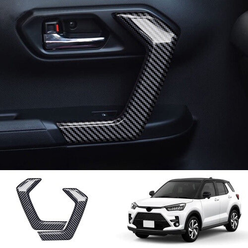 Car Door Inner Handle Panel Cover Frame for Rise RAIZE 2021 2