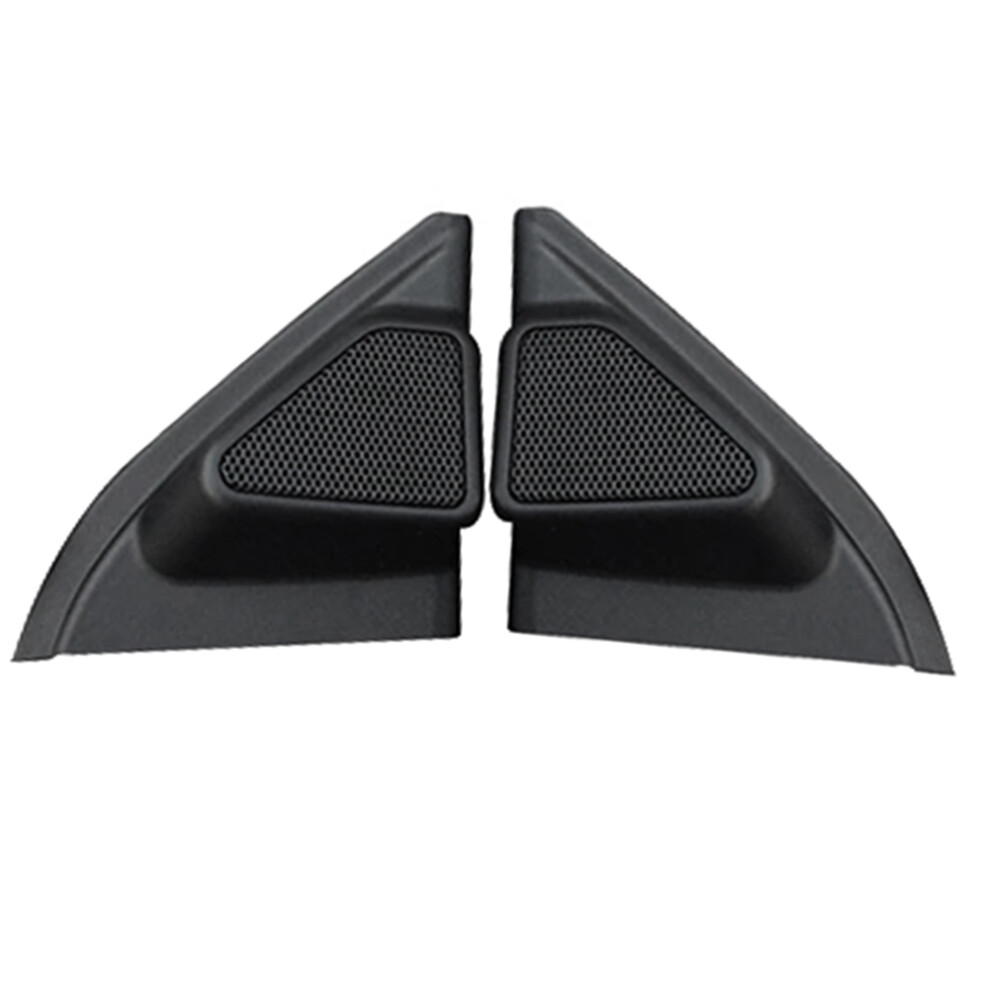 Car Door Panel Audio Horn Cover Tweeter Triangular Speaker Loudspeaker Trim For 2014-2018 4851748420027
