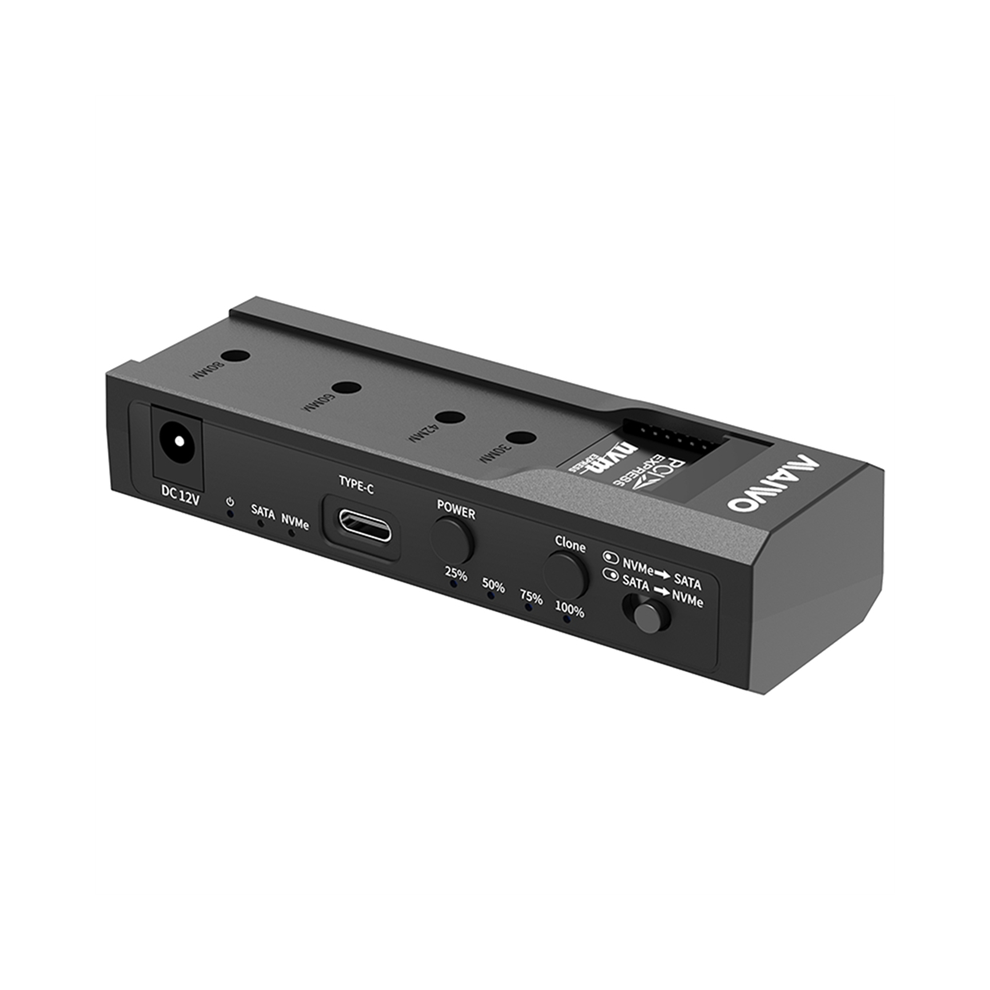Dual Bay M.2 Nvme Case And Hdd Docking Station Type C 3.5Quot, Clone Duplicator Eu Plug 4851748417362