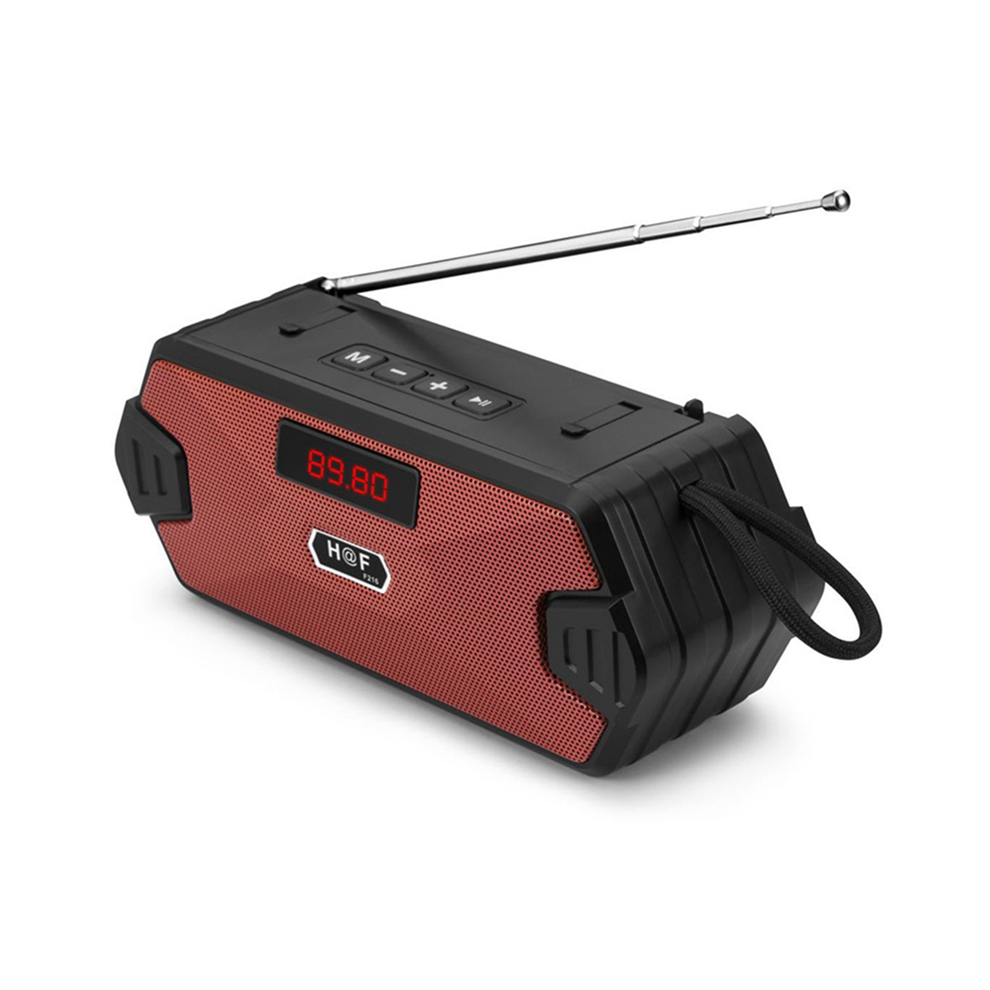 Portable Wireless Speaker Bluetooth Mini Subwoofer Support Tf Card Usb Fm Receiver/Radio With Red 4851748425978