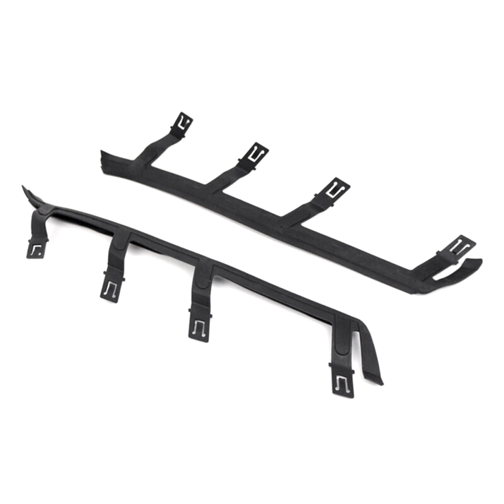 1Pair Front Headlight Gasket Upper Bracket Fit For X3 E83 2004-2010 63126939273 63126939274 Black 4851748423738